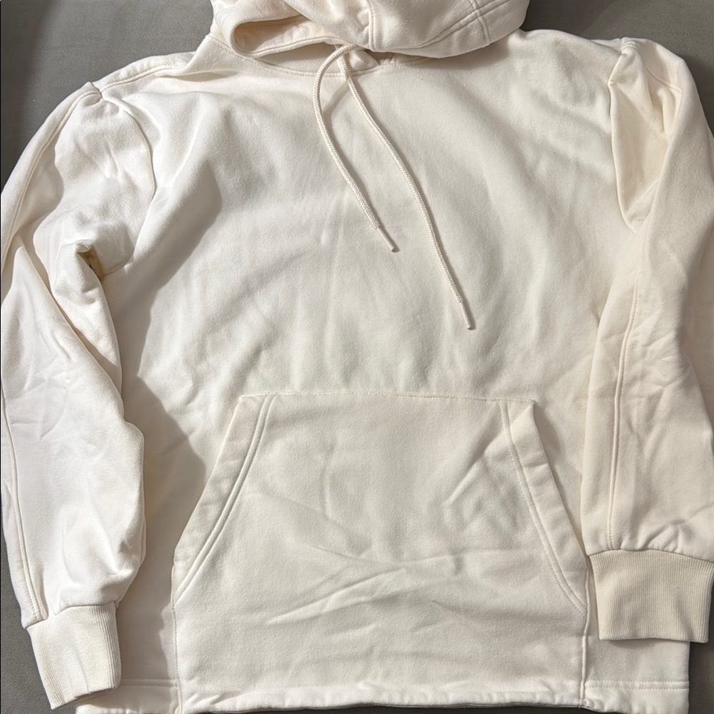 Women’s  Cream Hoodie Sweatshirt